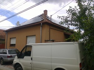 Kiksunfélegyháza, Kossuth város, 4,75 kW-os napelemes rendszer
